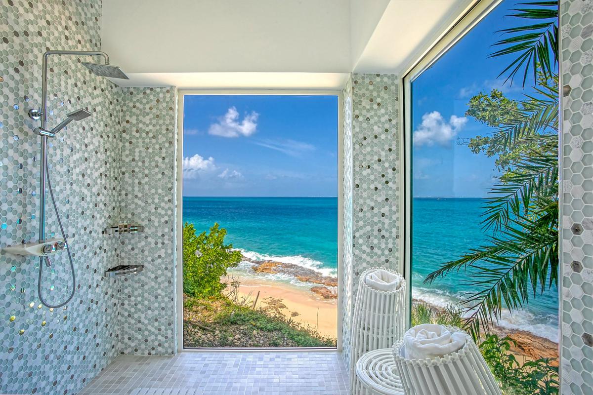 St Martin beachfront luxury villa rental - Bathroom 5